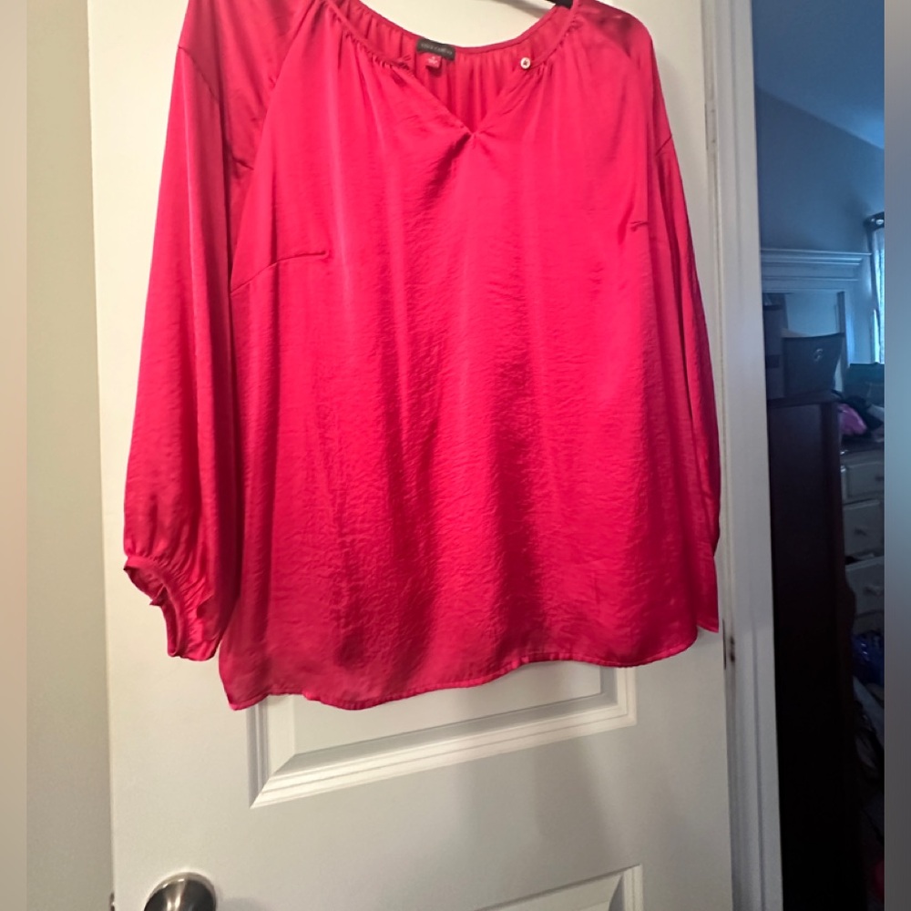 Pink blouse